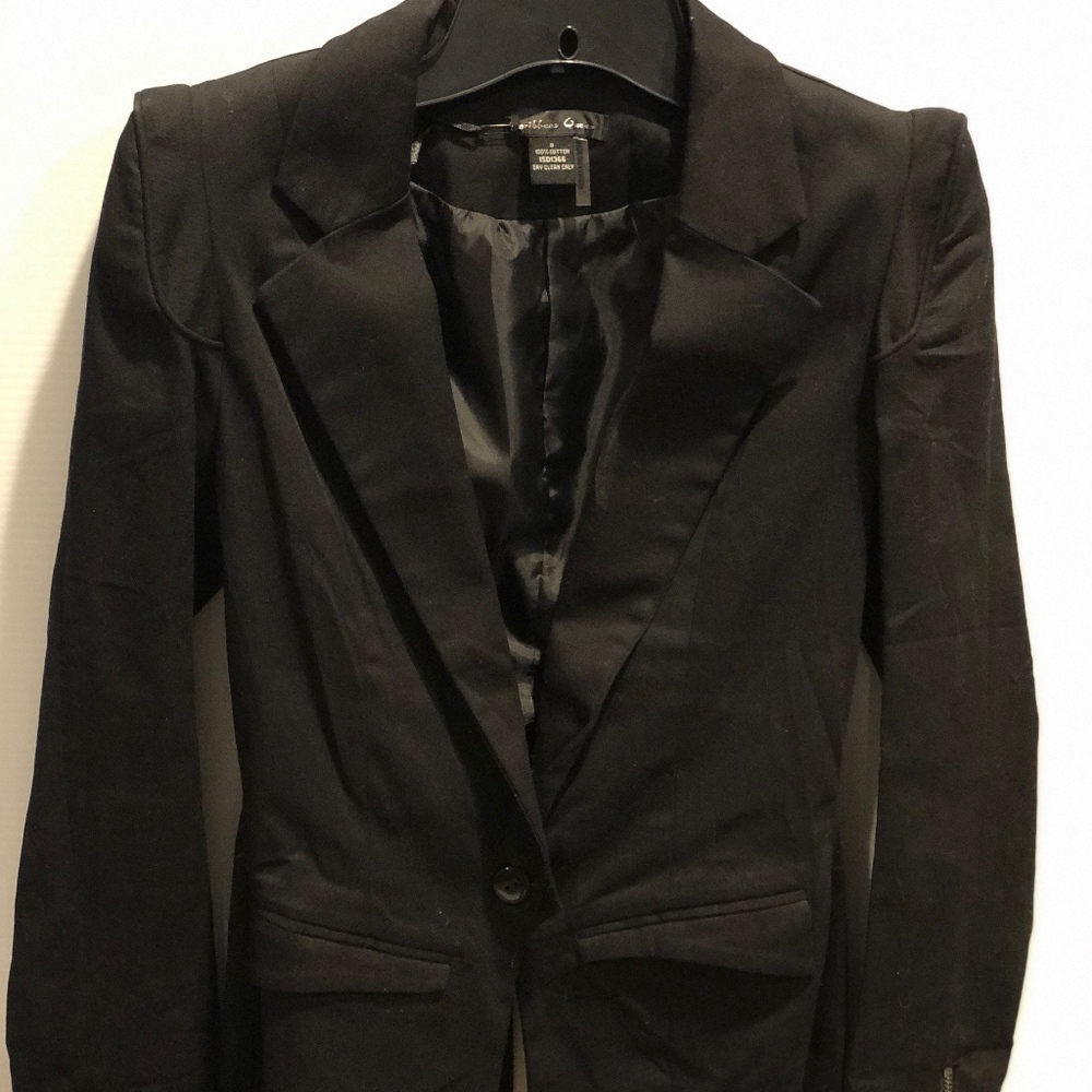 Caribbean Queen Black Fitted Jacket